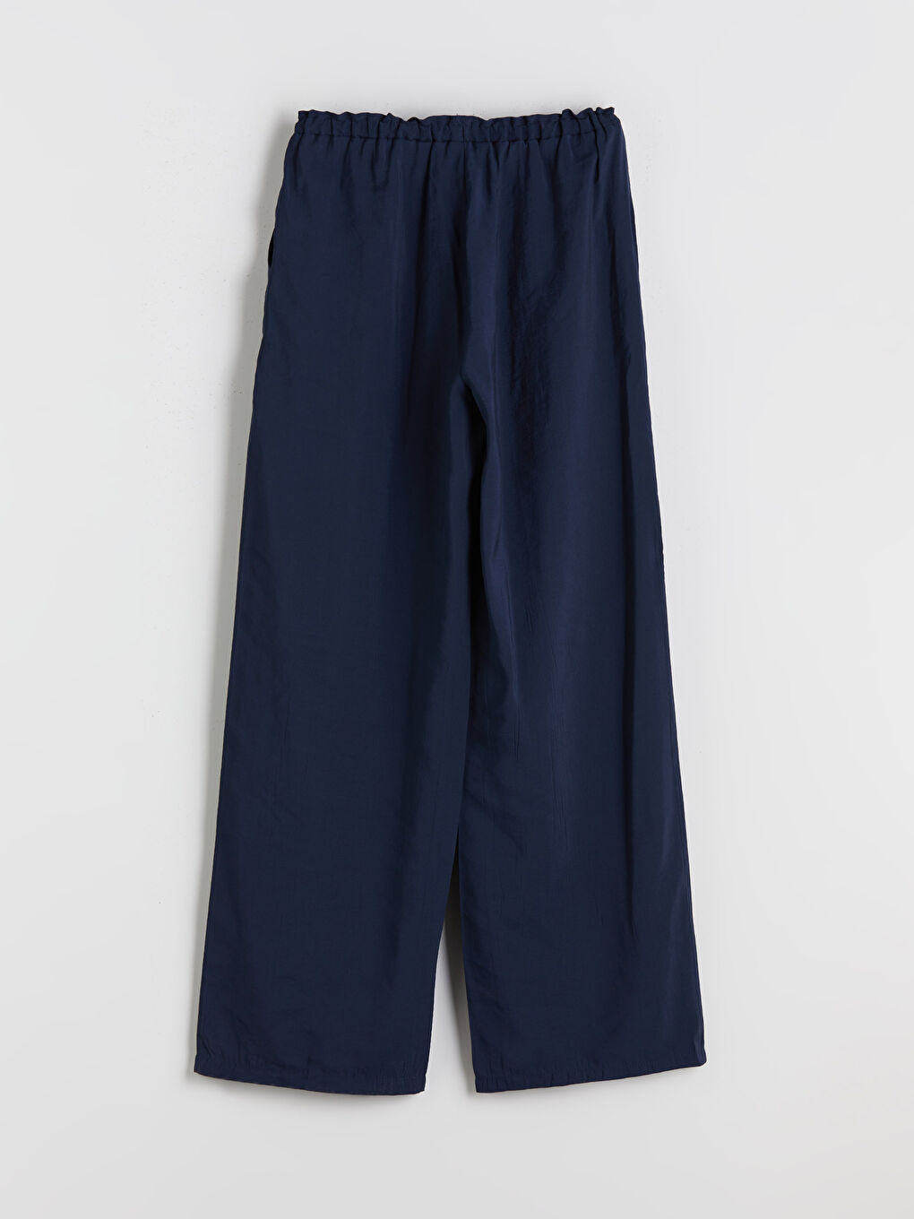 LCW Modest Elastic Waist Wide Leg Women's Trousers -S5K511Z8-CRP