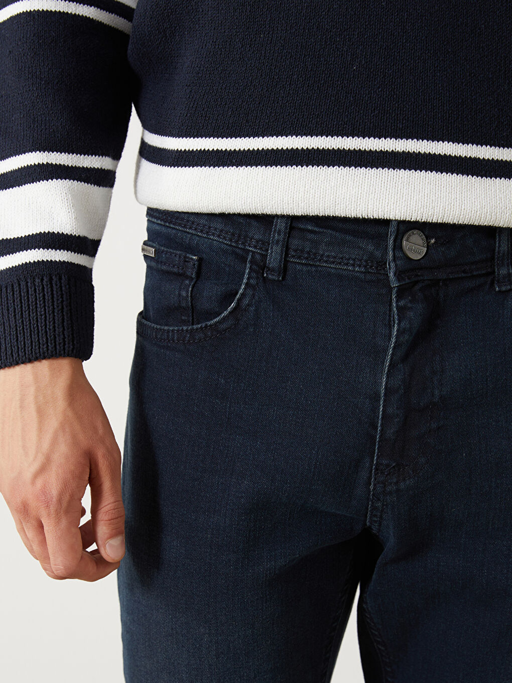 İndigo Regular Fit Erkek Jean Pantolon-2