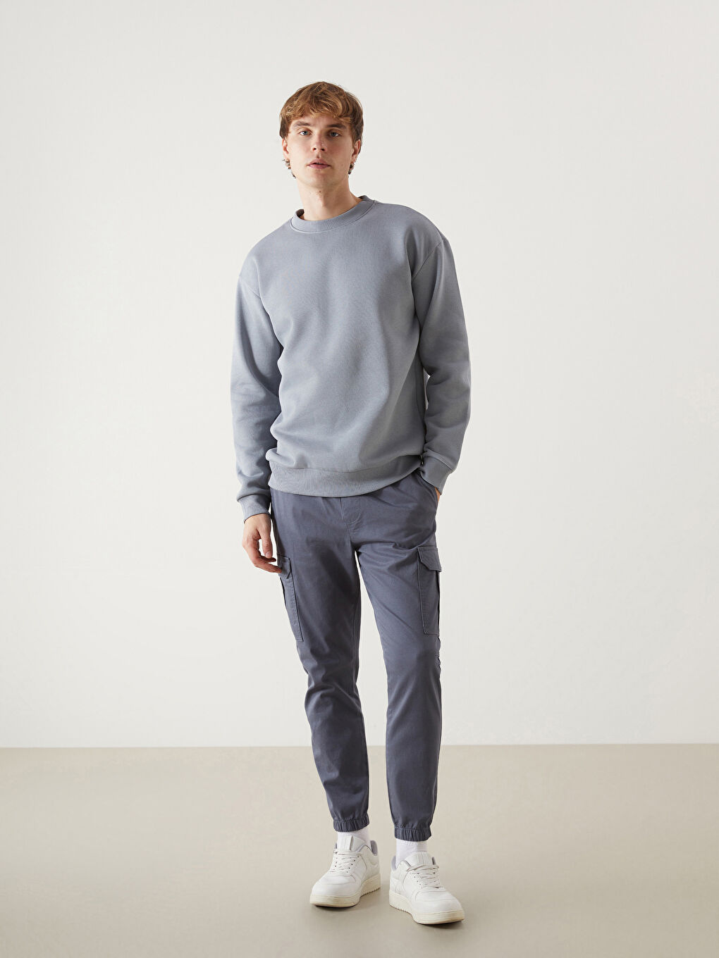 Slim Fit Men's Cargo Trousers -S5K561Z8-HFP