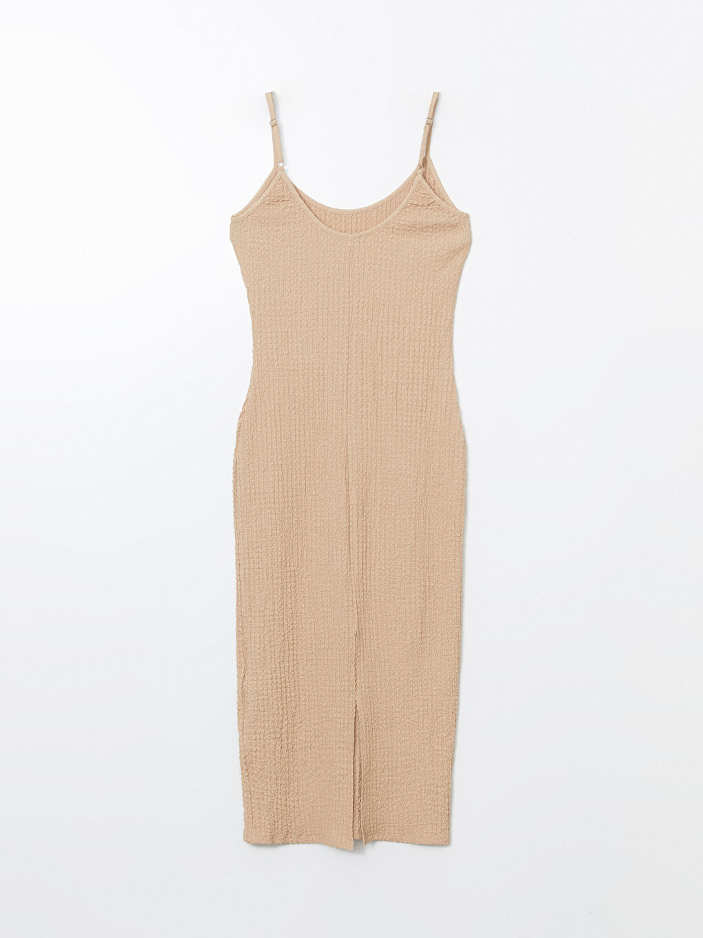 U Neck Textured Women'S Dress -S5K563Z8-D6H
