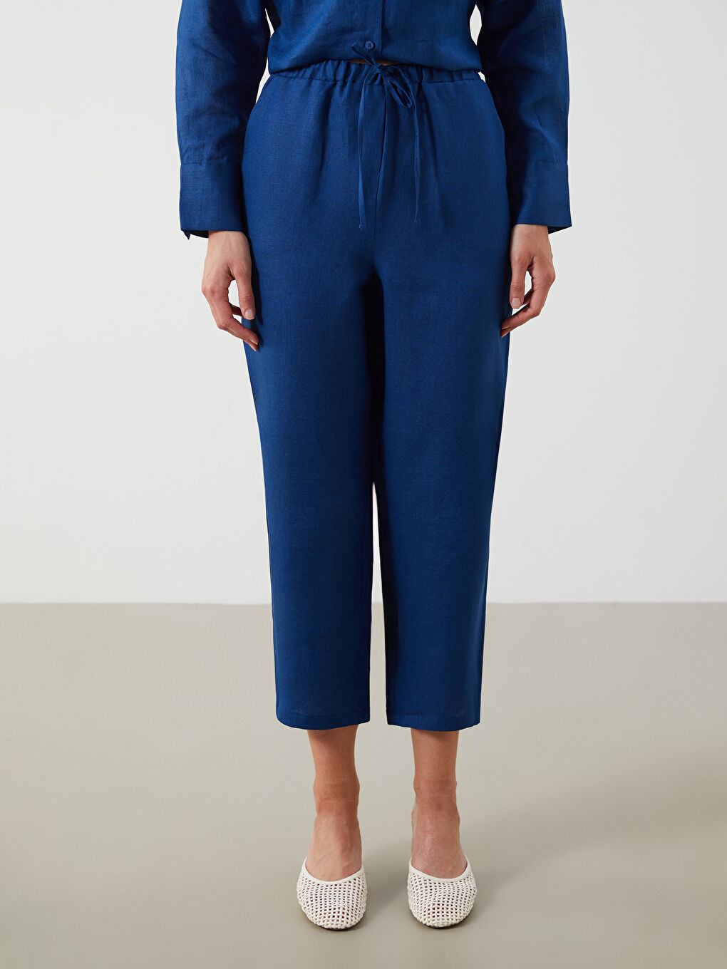 LCWAIKIKI Classic TAMNO PLAVA Pantalone Žena -S5K576Z8-VB1