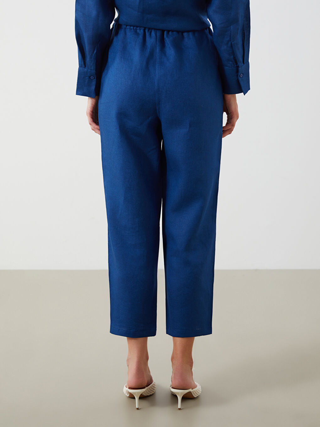 LCWAIKIKI Classic TAMNO PLAVA Pantalone Žena -S5K576Z8-VB1