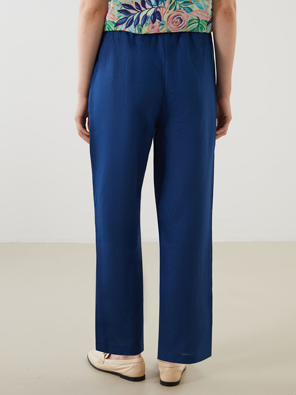 LCWAIKIKI Classic TAMNO PLAVA Pantalone Žena -S5K576Z8-VB1