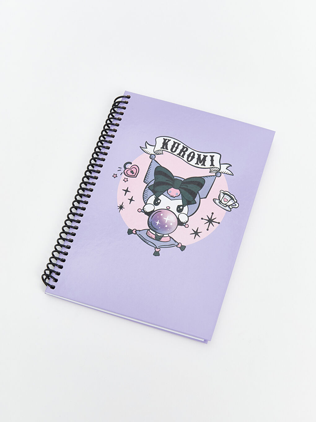 Kuromi Printed Girls' Striped Notebook -S5K586Z8-QBC
