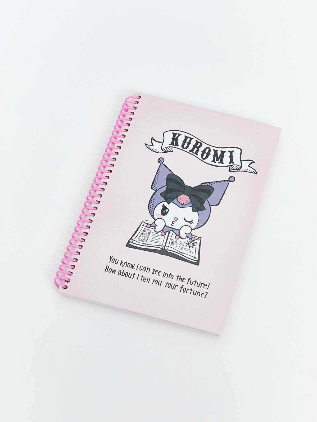 Kuromi Printed Girls' Striped Notebook -S5K586Z8-QBC
