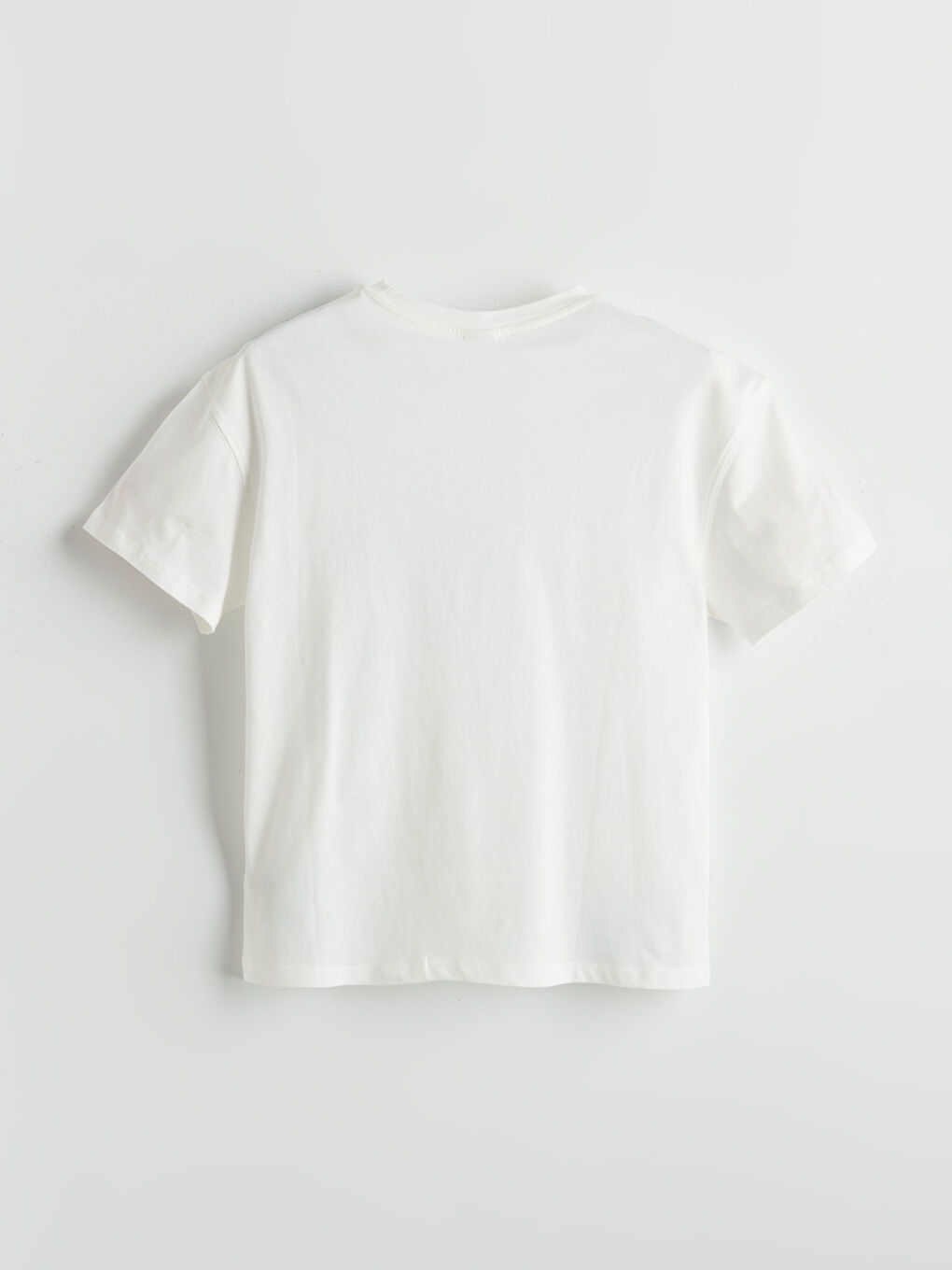 Crew Neck Girls' T-Shirt -S5K598Z4-FDU