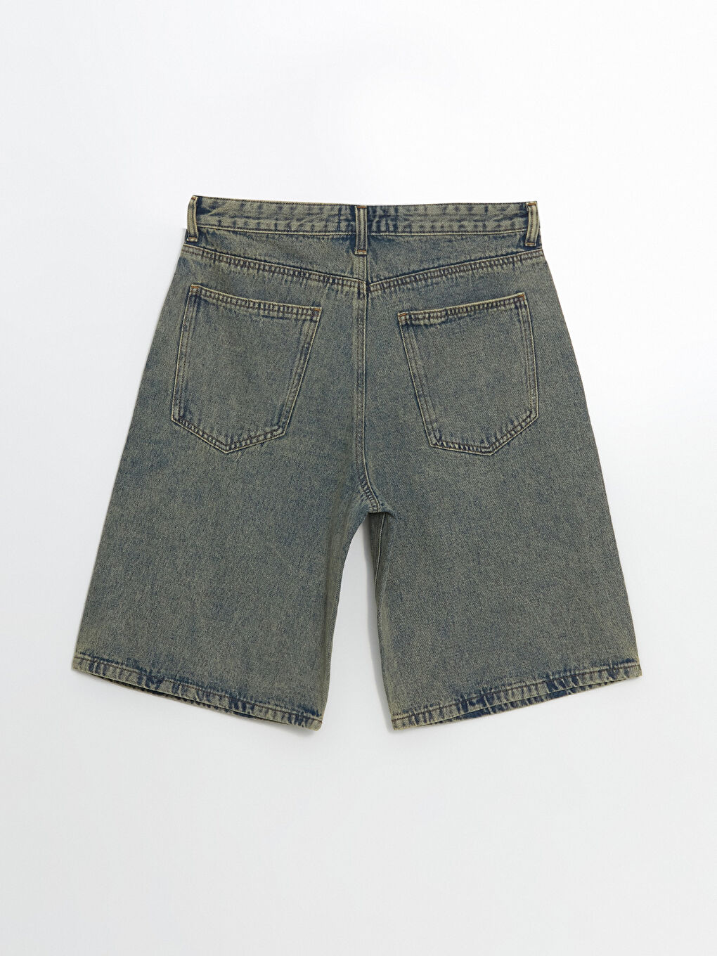 LCW Jeans Loose Fit Erkek Jean Şort -S5K628Z8-H45