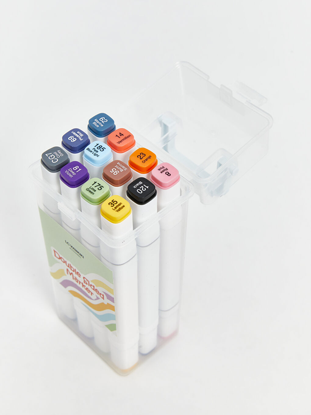 LCW ACCESSORIES 12 Renkli Marker Kalem Seti -S5K656Z4-M0T