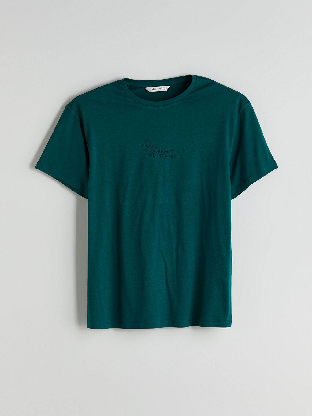 Crew Neck Printed Women's T-Shirt -S5K737Z8-KVX