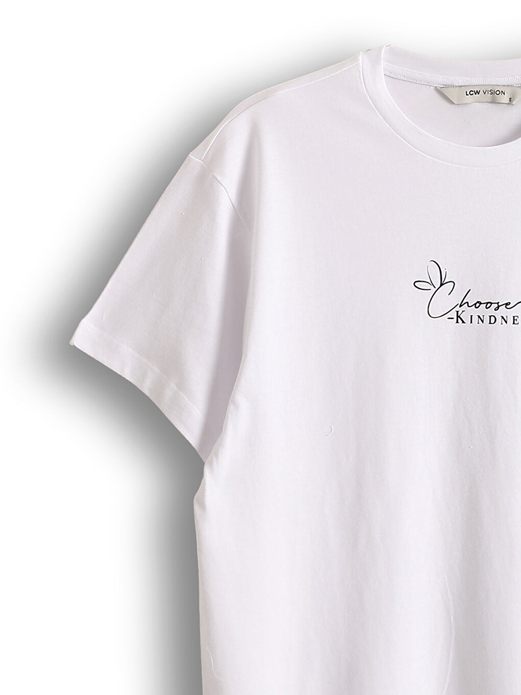 Crew Neck Printed Women's T-Shirt -S5K737Z8-Q6K