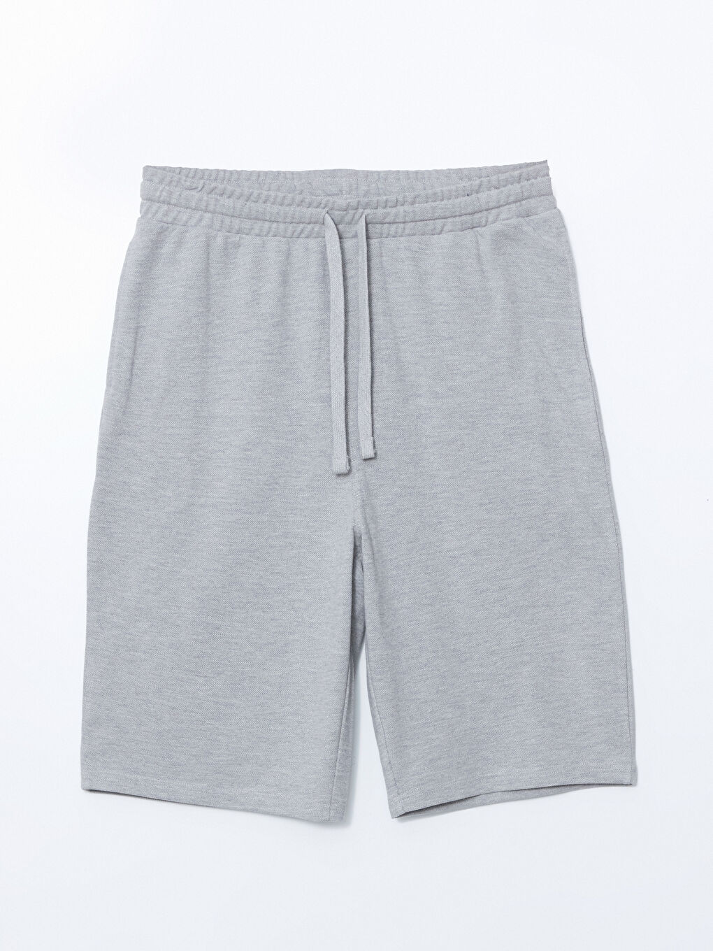 Gri Standart Kalıp Erkek Şort-3