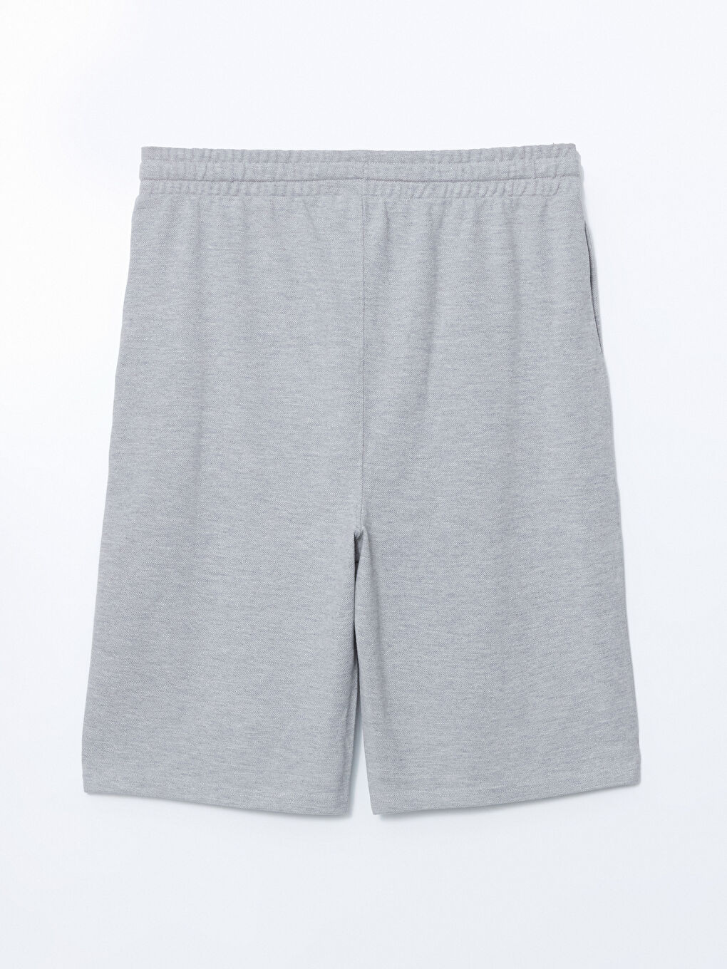 Gri Standart Kalıp Erkek Şort-4