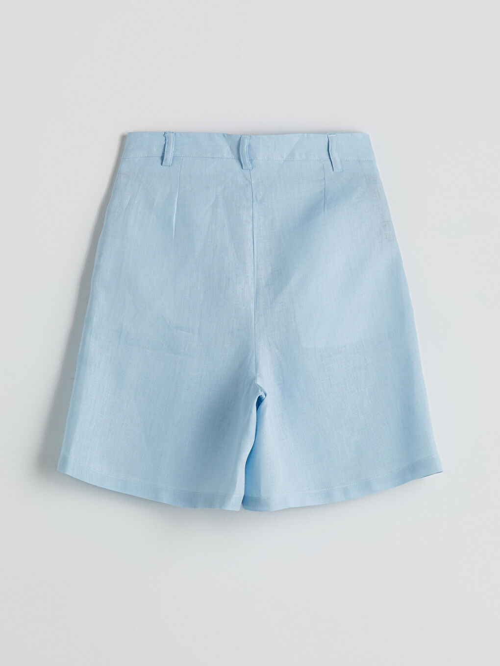 Loose Fit Linen Women's Shorts -S5K747Z8-QXG
