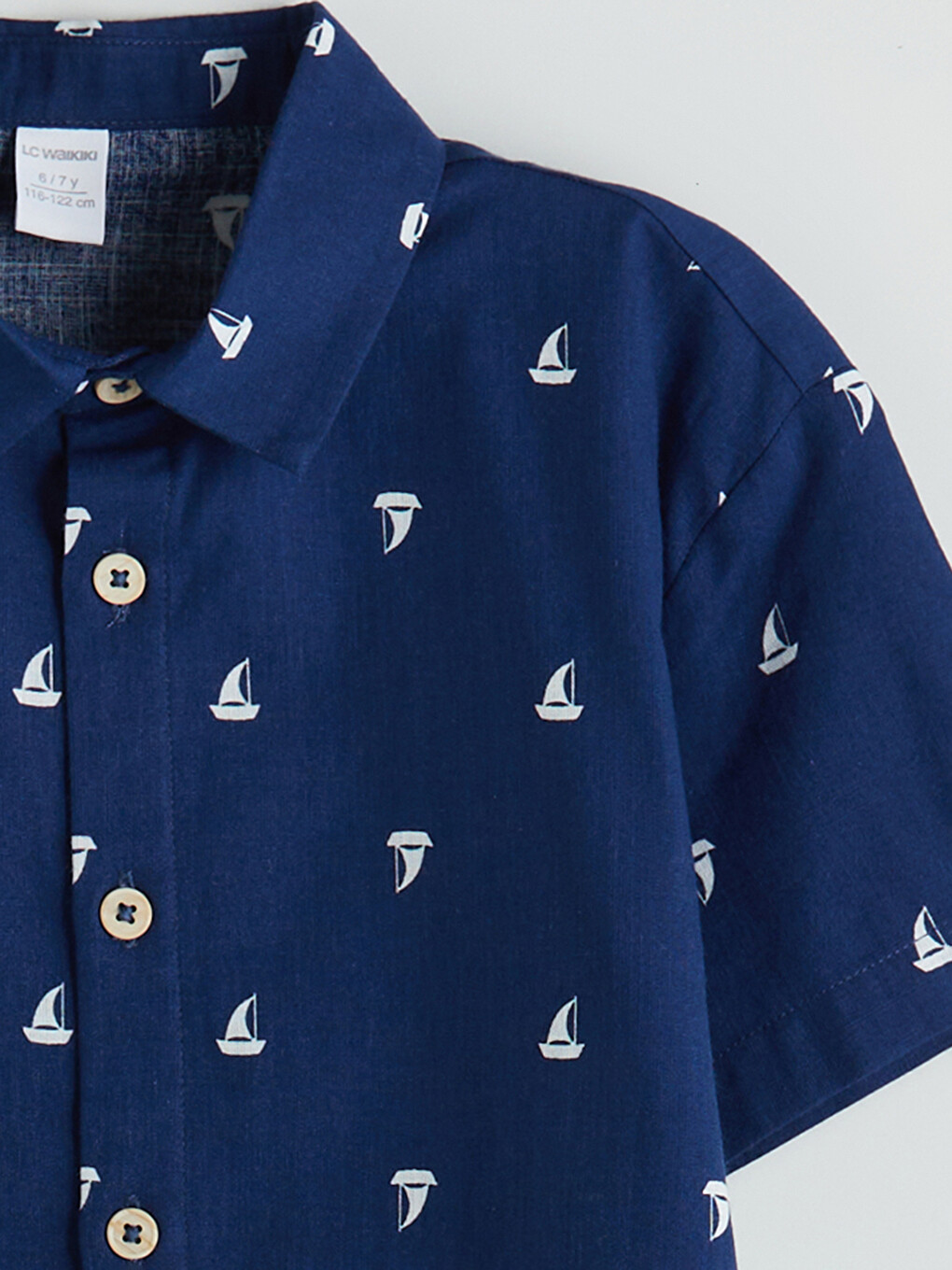 Boys' Short Sleeve Shirt-1