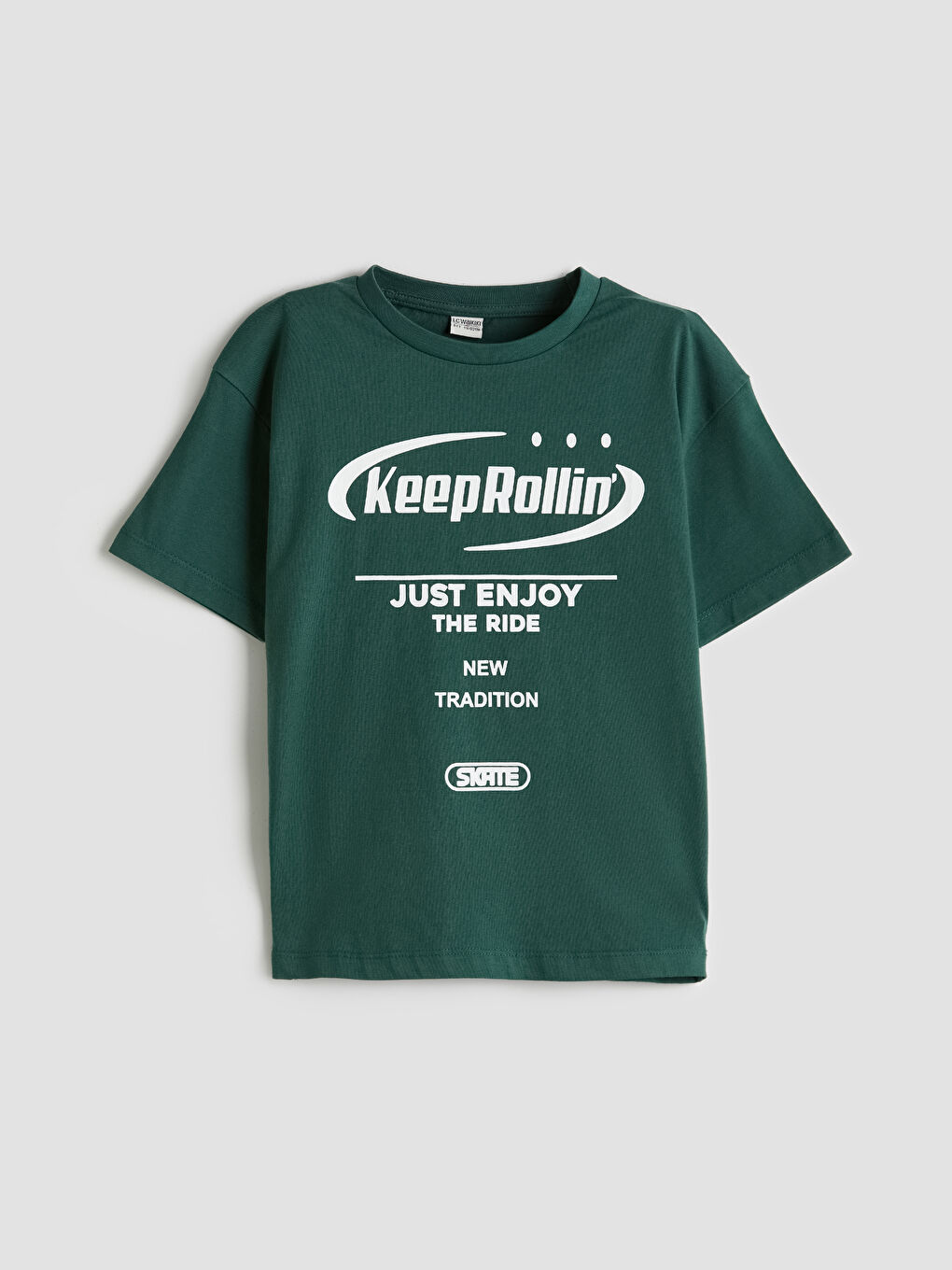 تيشيرت ياقة دائرية للأولاد