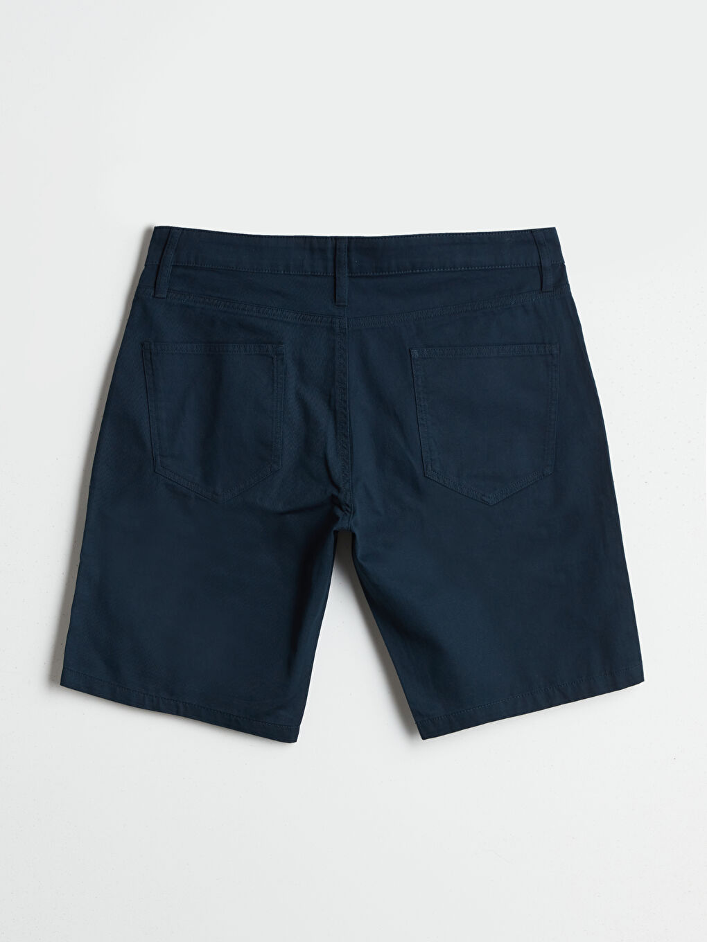 Ерлерге арналған тар пішімдегі саржа шолақ шалбар-5