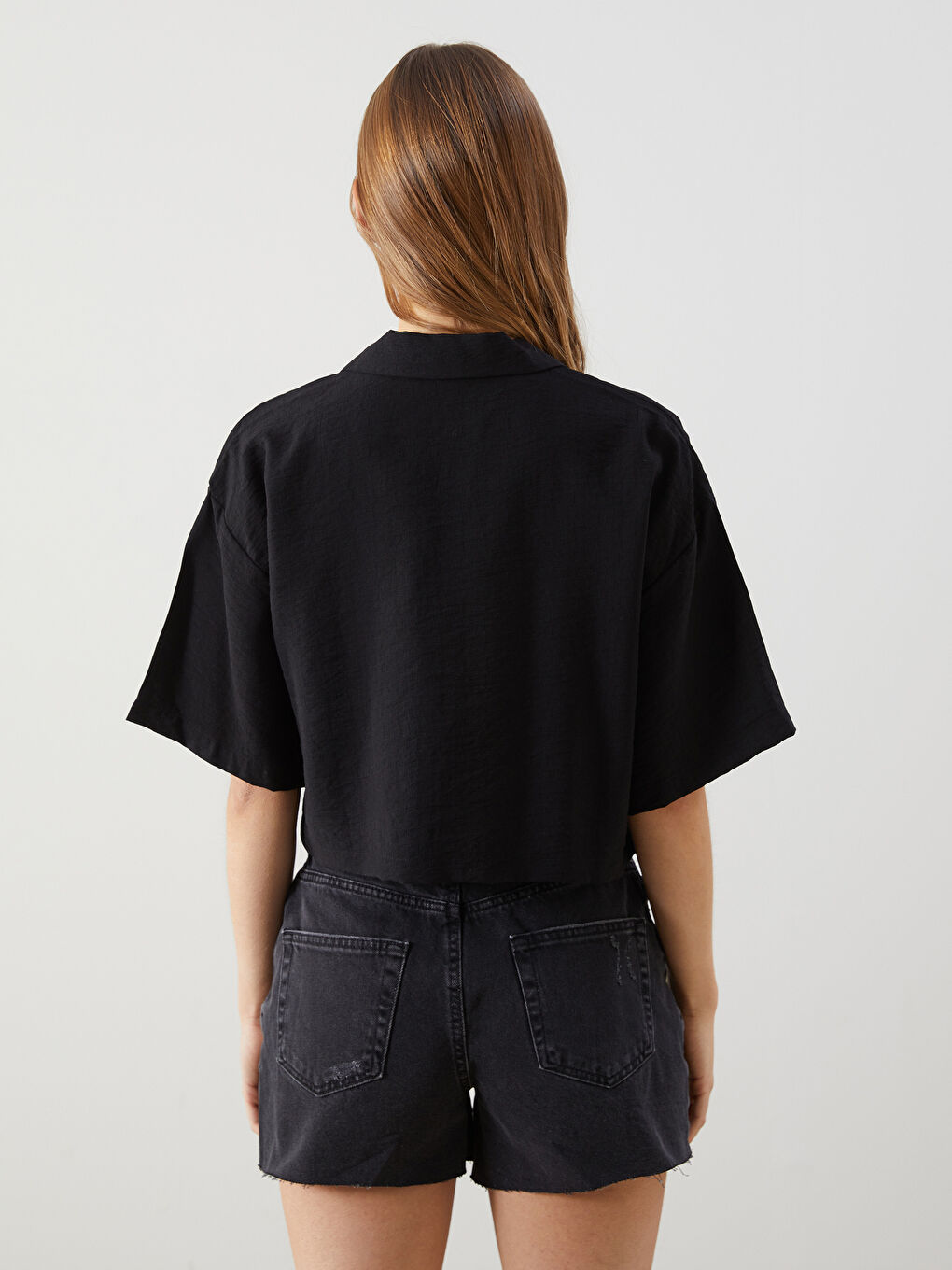 Loose Fit Buttoned Women's Shirt -S5K802Z8-CVL