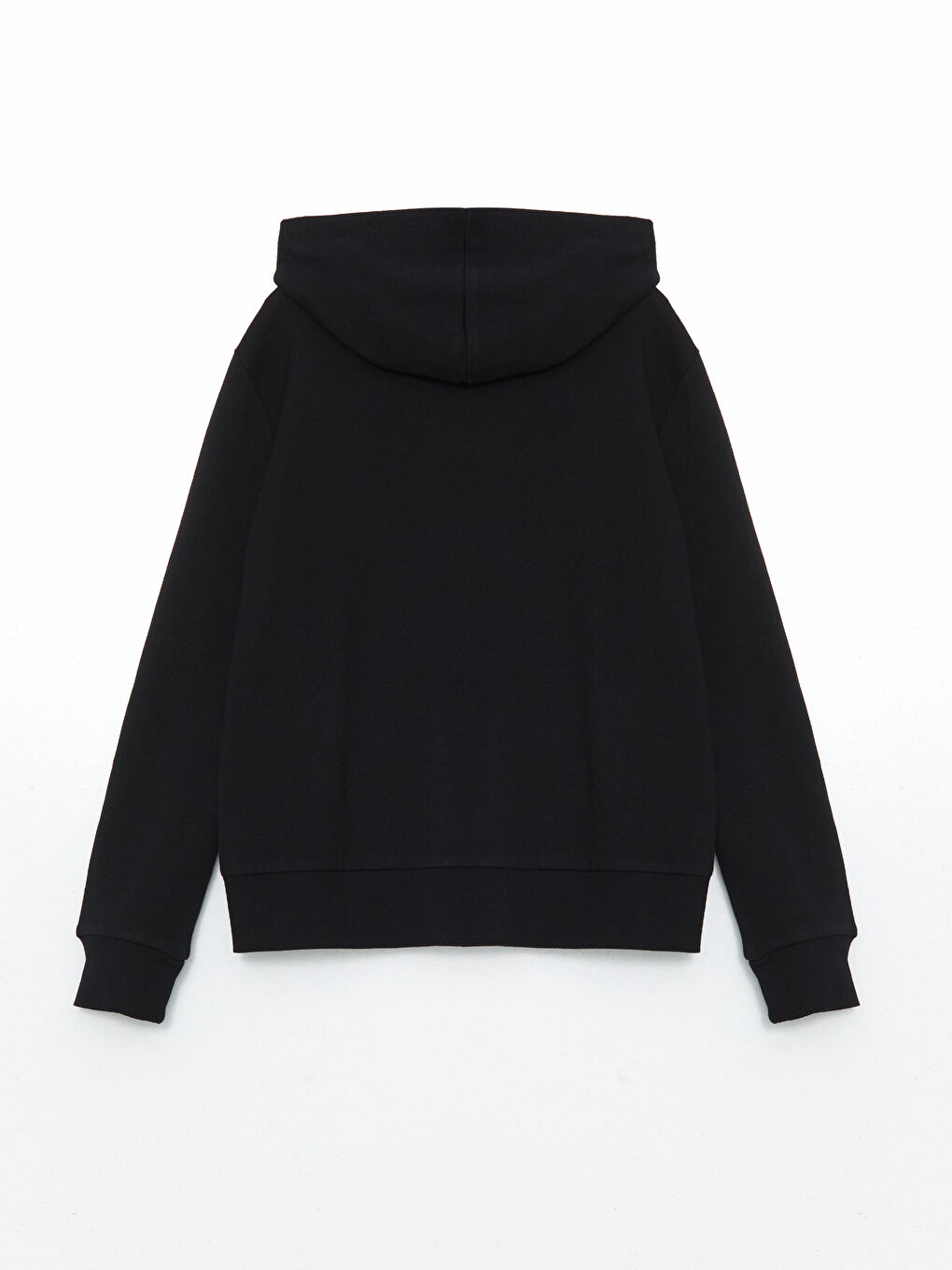 LCW Kids Hooded Basic Long Sleeve Girls' Zippered Sweatshirt -W52269Z4-CVL