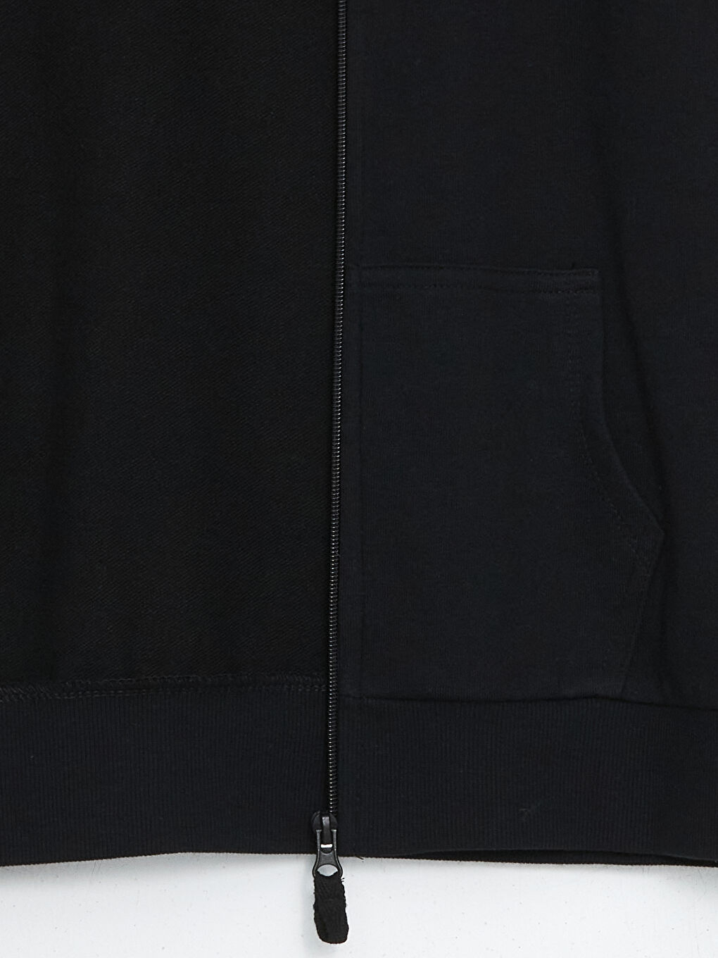 LCW Kids Hooded Basic Long Sleeve Girls' Zippered Sweatshirt -W52269Z4-CVL
