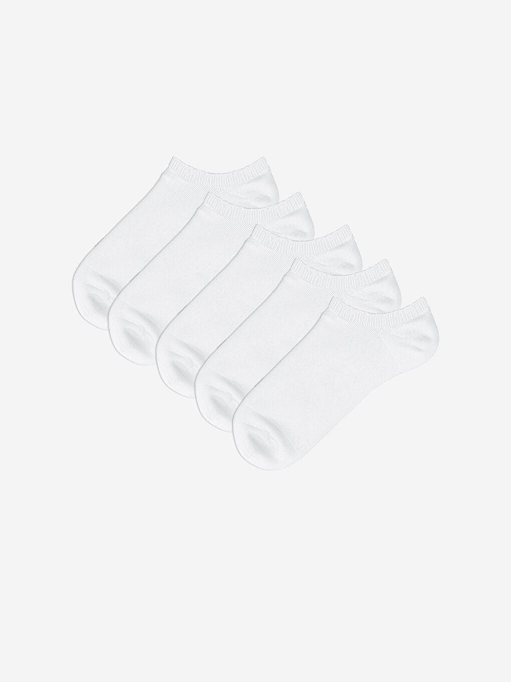 Women's Plain Trainer Socks 5 Pack -W52271Z8-FFB