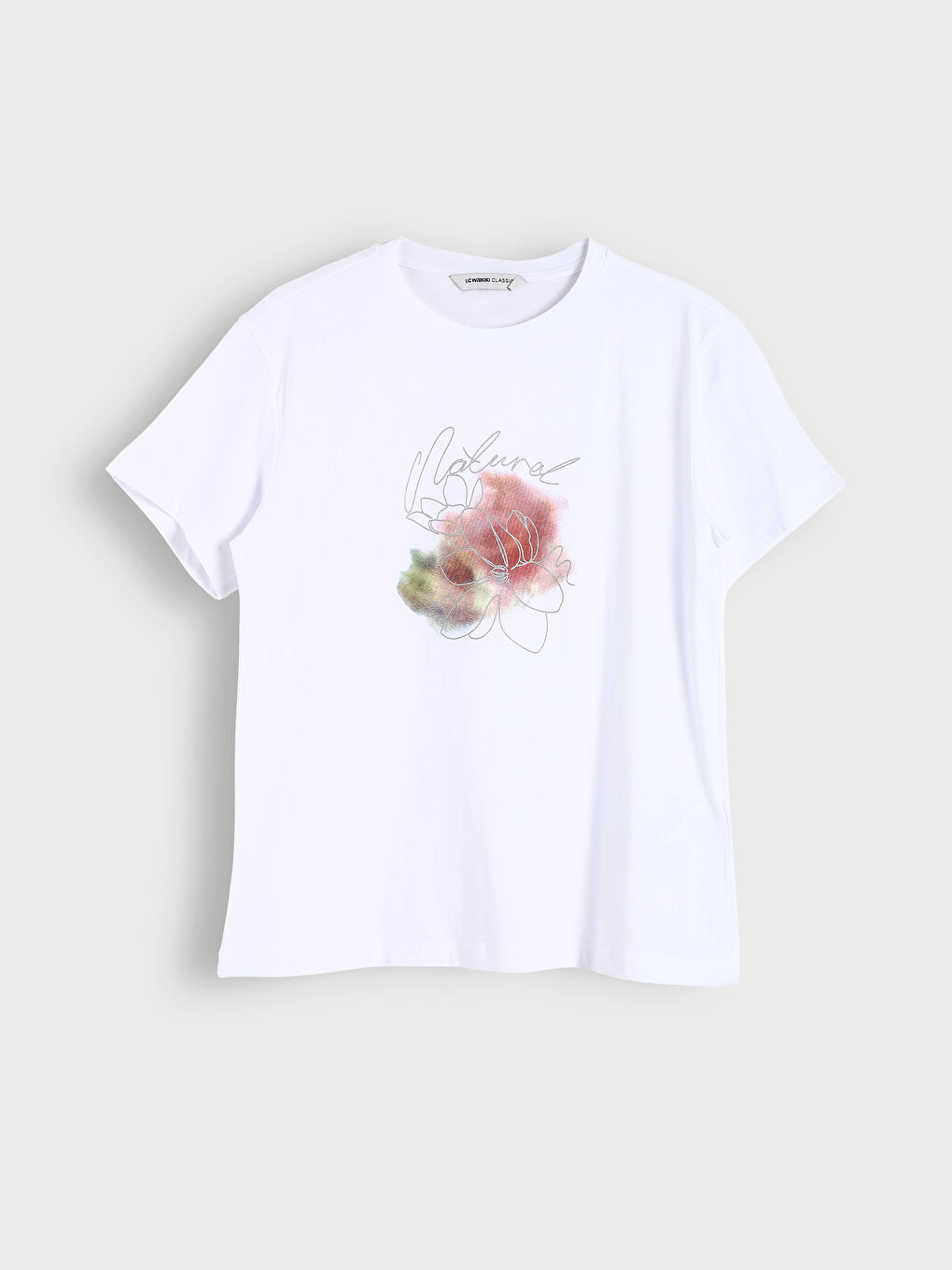 T-shirt à col rond pour Femmes