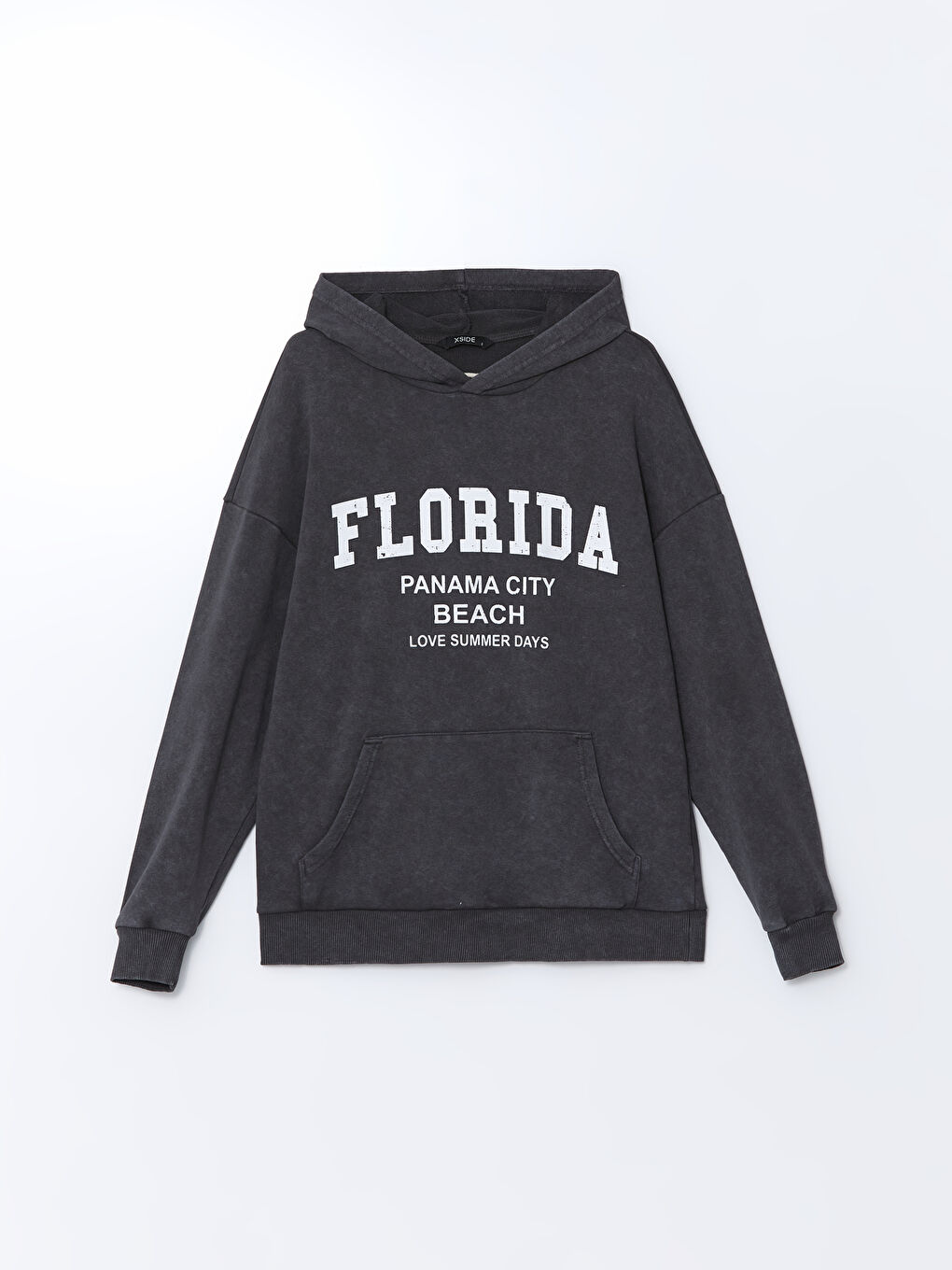 Florida Printed Oversize Women's Hoodie -S5K820Z8-DC4