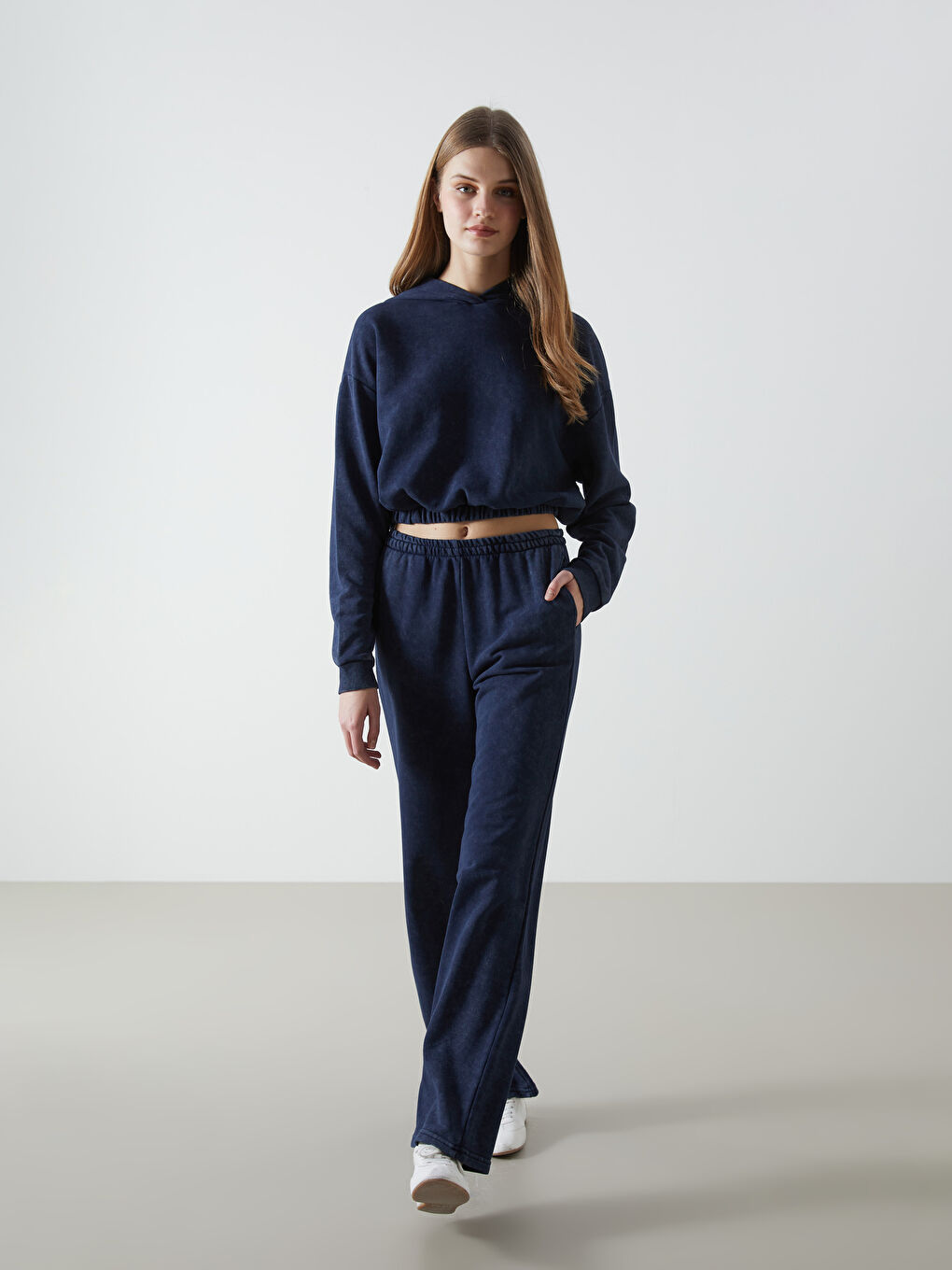 Women's Sweatpants with Elastic Waist -S5K821Z8-344