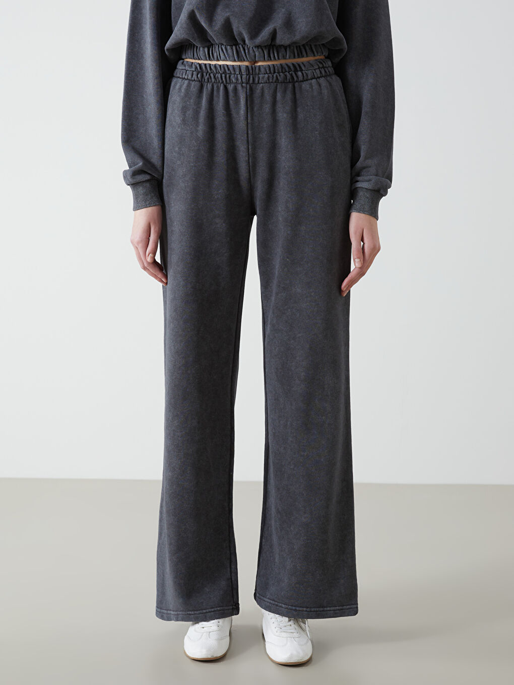 Women's Sweatpants with Elastic Waist -S5K821Z8-DC4