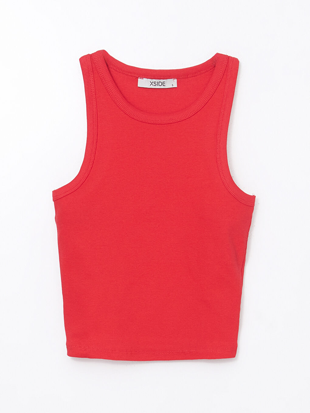 Crew Neck Crop Women's Tank Top -S5K874Z8-CRT