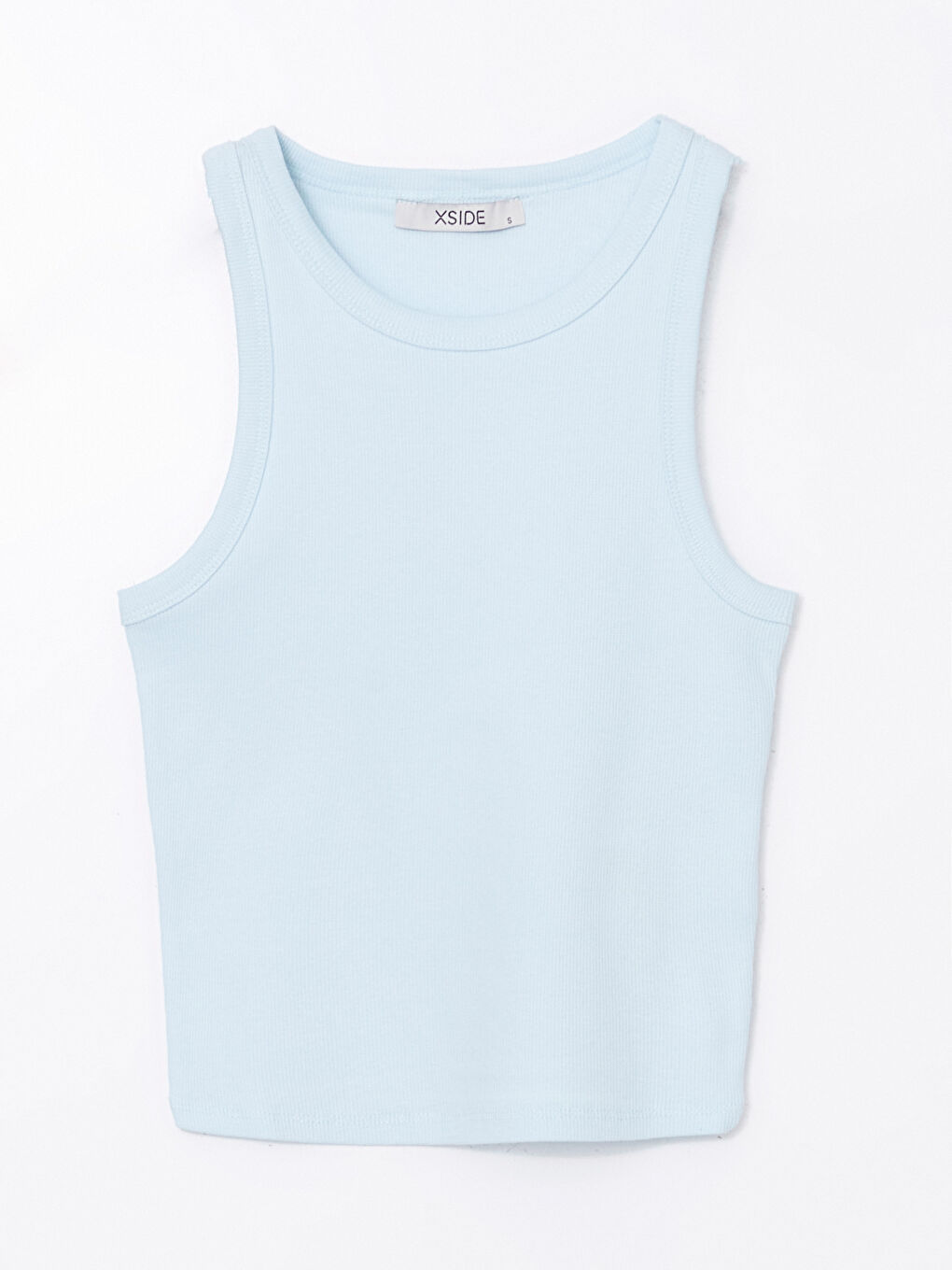Crew Neck Crop Women's Tank Top -S5K874Z8-CU5