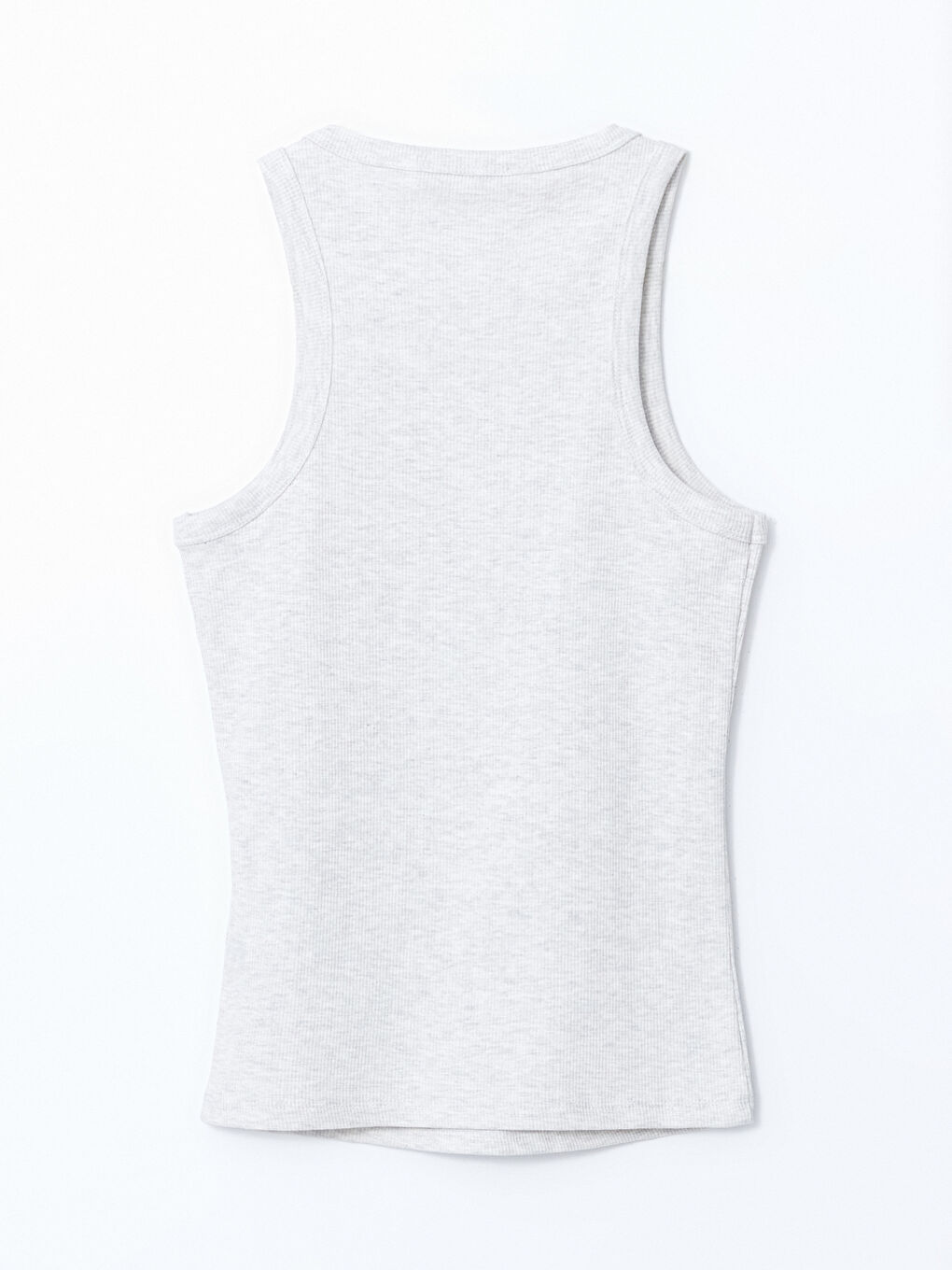 Crew Neck Textured Women's Tank Top -S5K876Z8-LAL