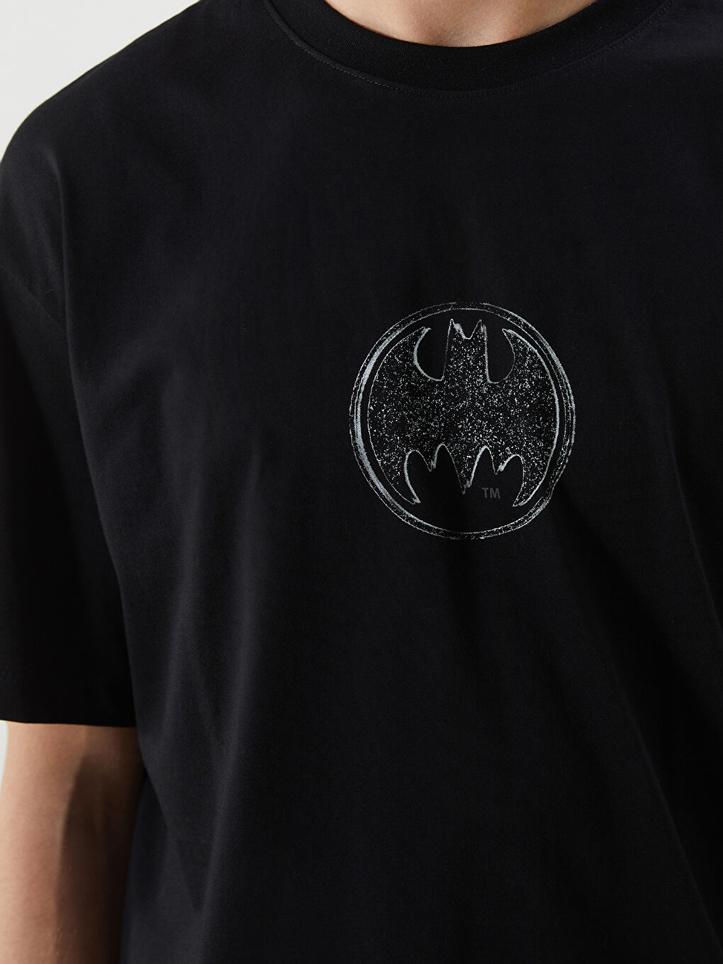 XSIDE Crew Neck Batman Printed Jersey Men's T-Shirt -S5K905Z8-CVL