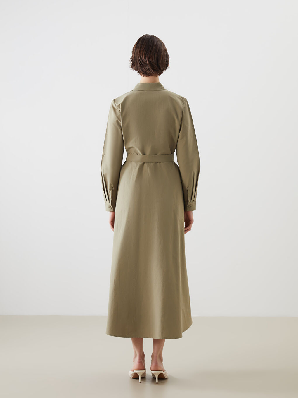 Poplin Women'S Shirt Dress -S5K927Z8-CX0