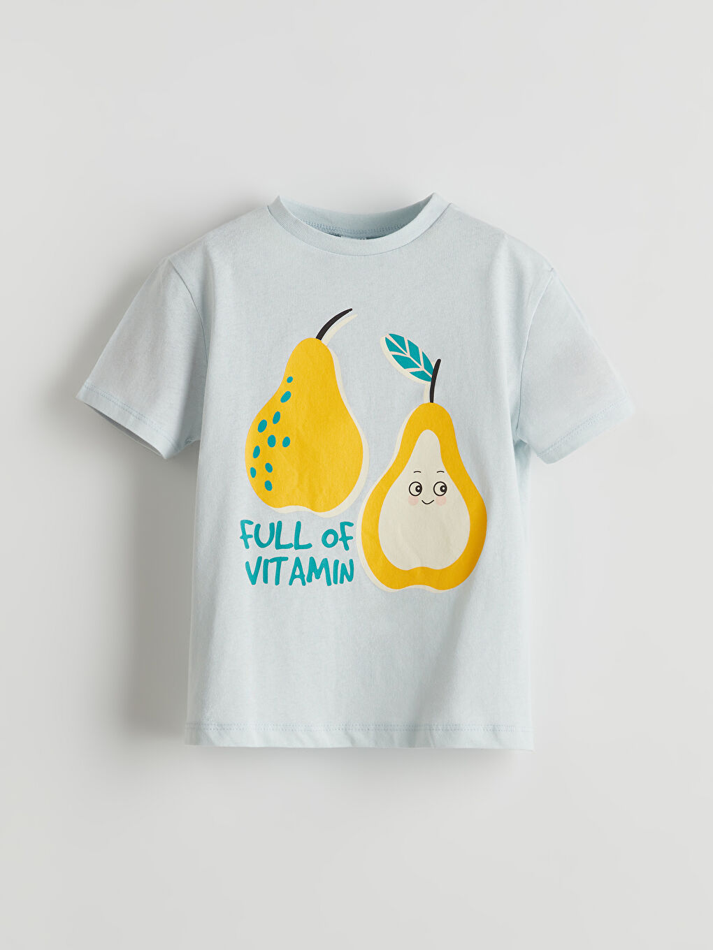 LCW ECO Pear Printed Boys' T-Shirt -S5K933Z1-FZ7