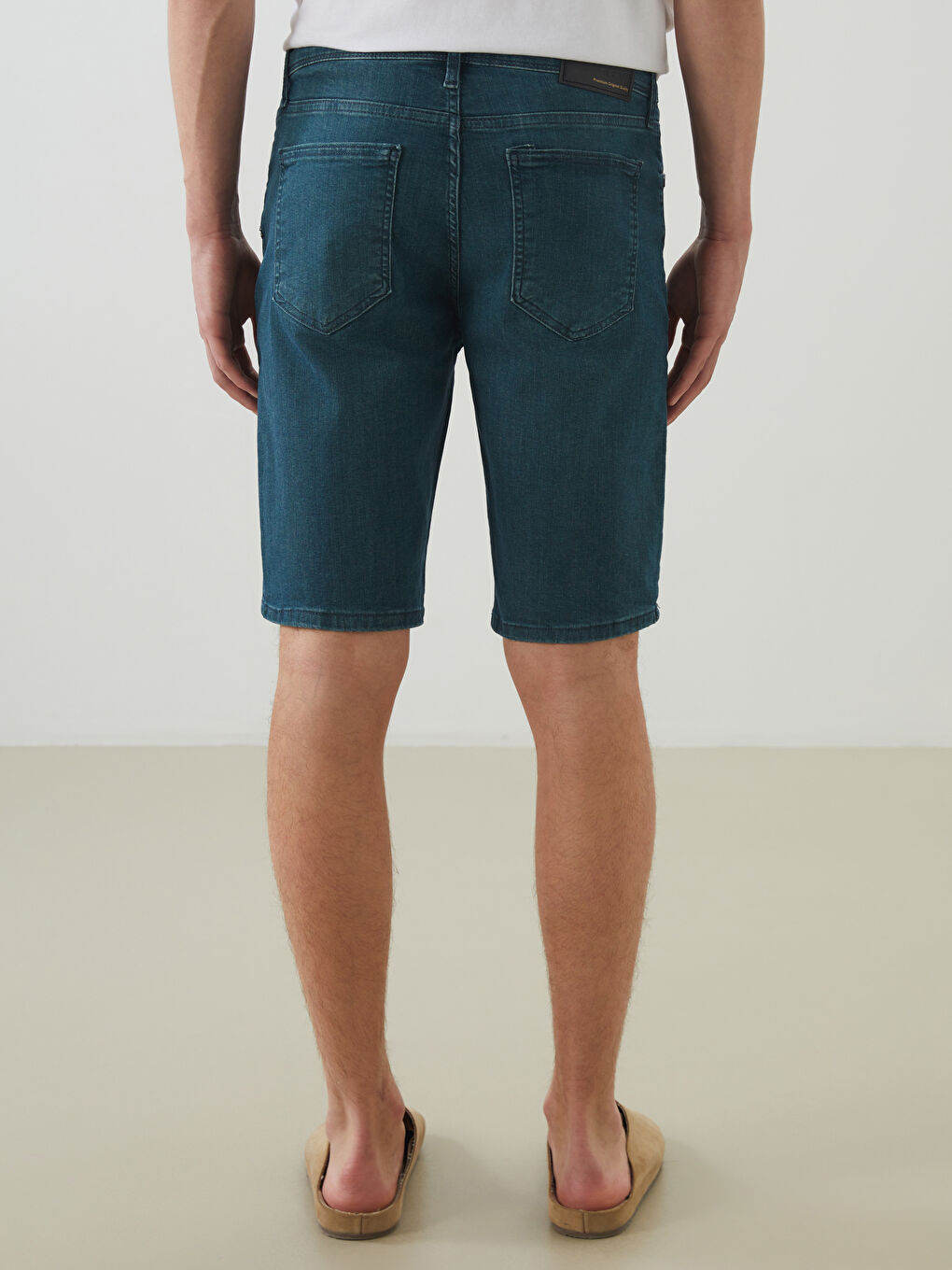 Slim Fit Men's Denim Shorts -S5K973Z8-333