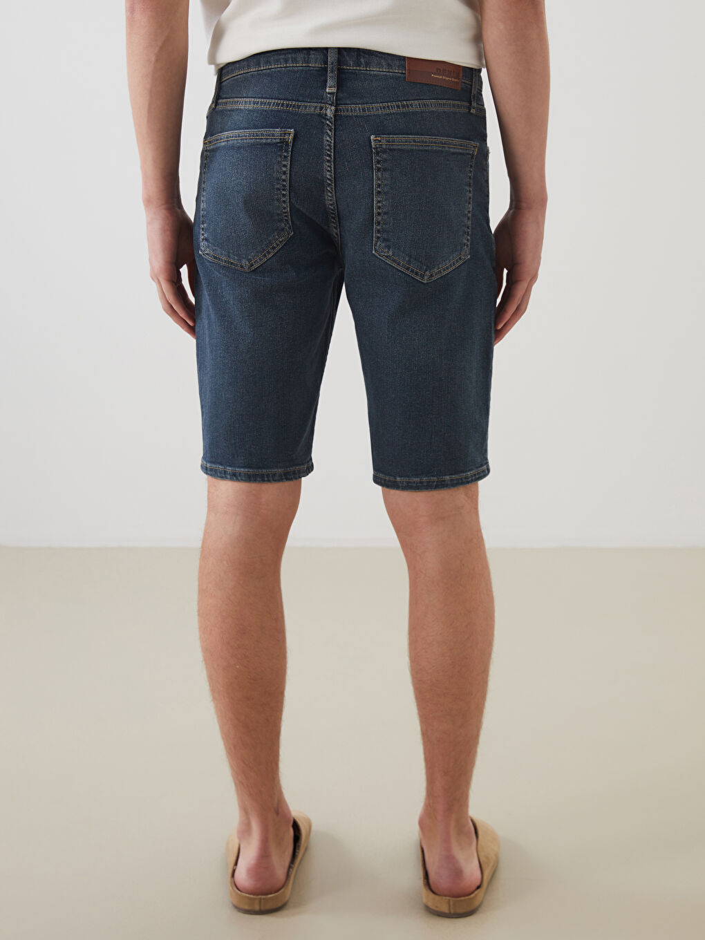 Standard Fit Men's Denim Shorts -S5K975Z8-333