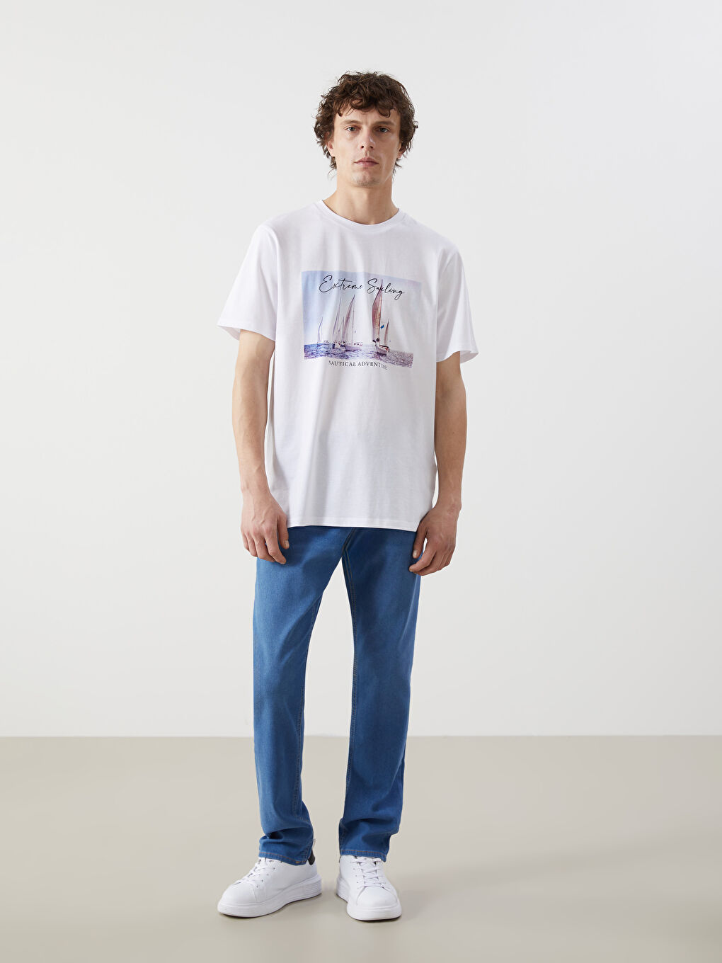 Slim Fit Men's Denim Trousers -S5K990Z8-311