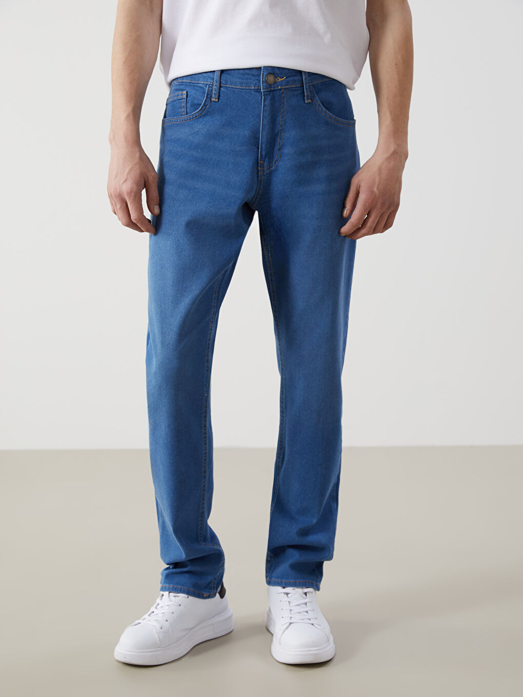 Slim Fit Men's Denim Trousers -S5K990Z8-311