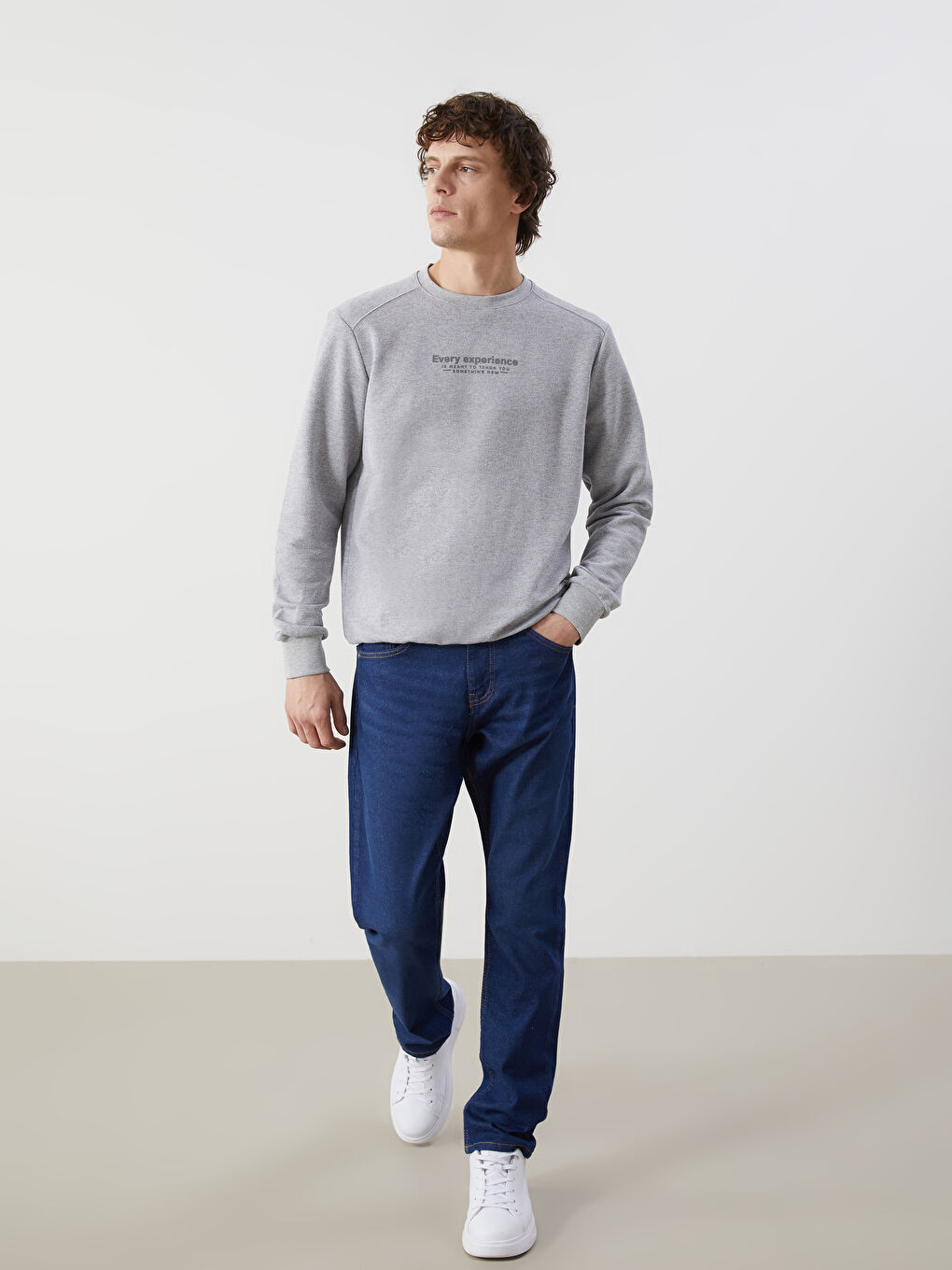 Slim Fit Men's Denim Trousers -S5K990Z8-CWU
