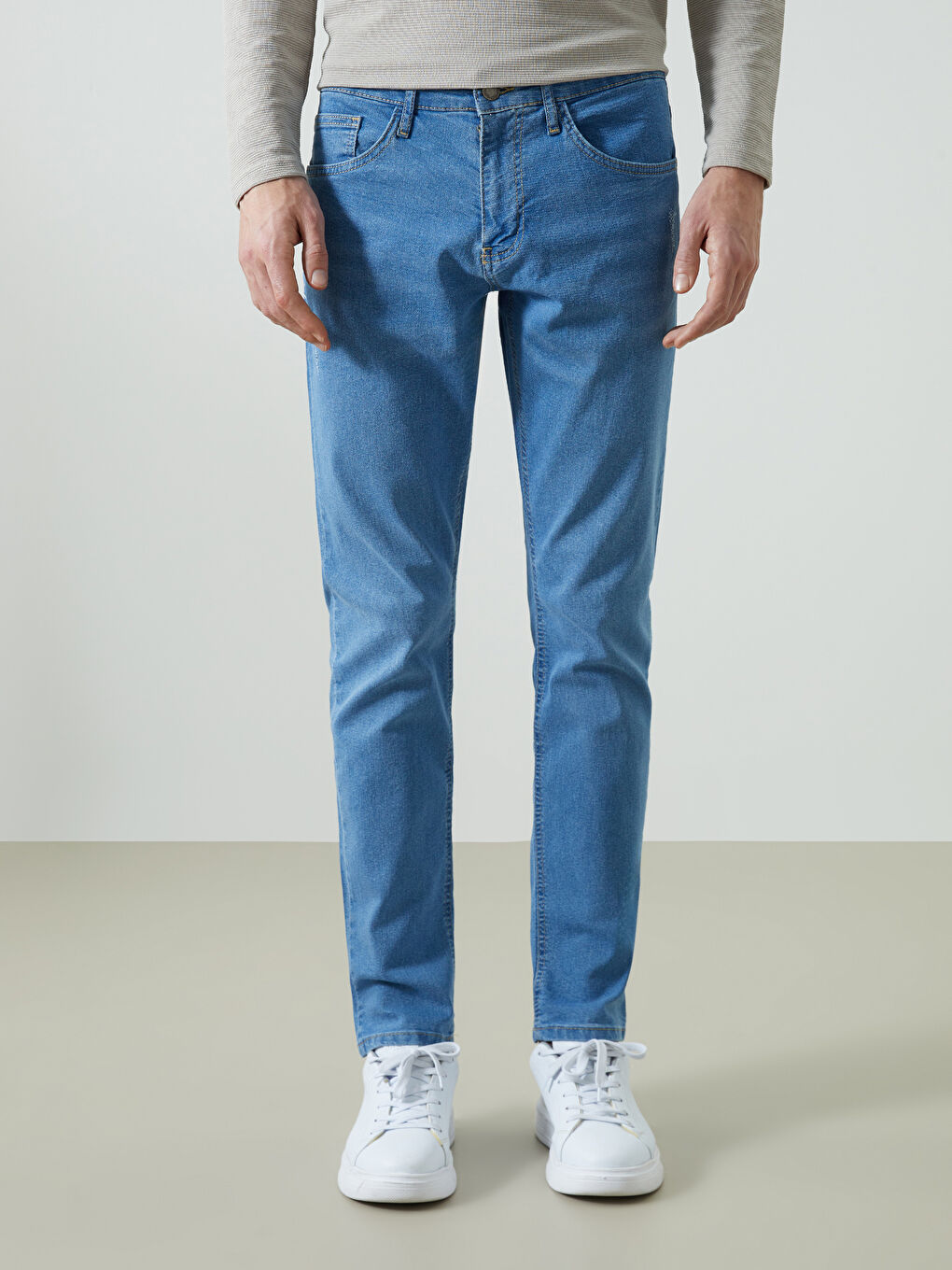 Slim Fit Men's Denim Trousers -S5K994Z8-311