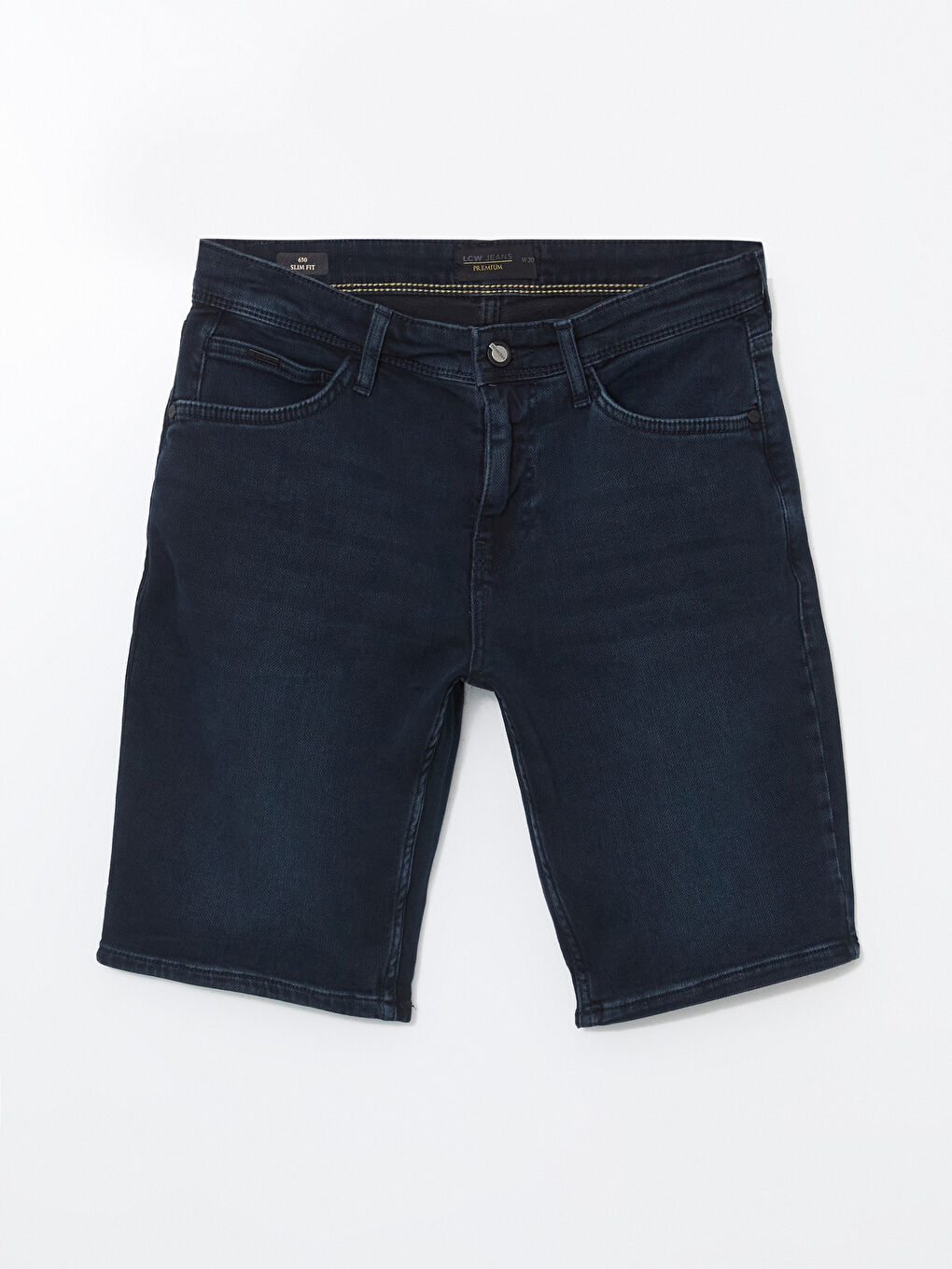 LCW Jeans Indigo Slim Fit Erkek Jean Şort