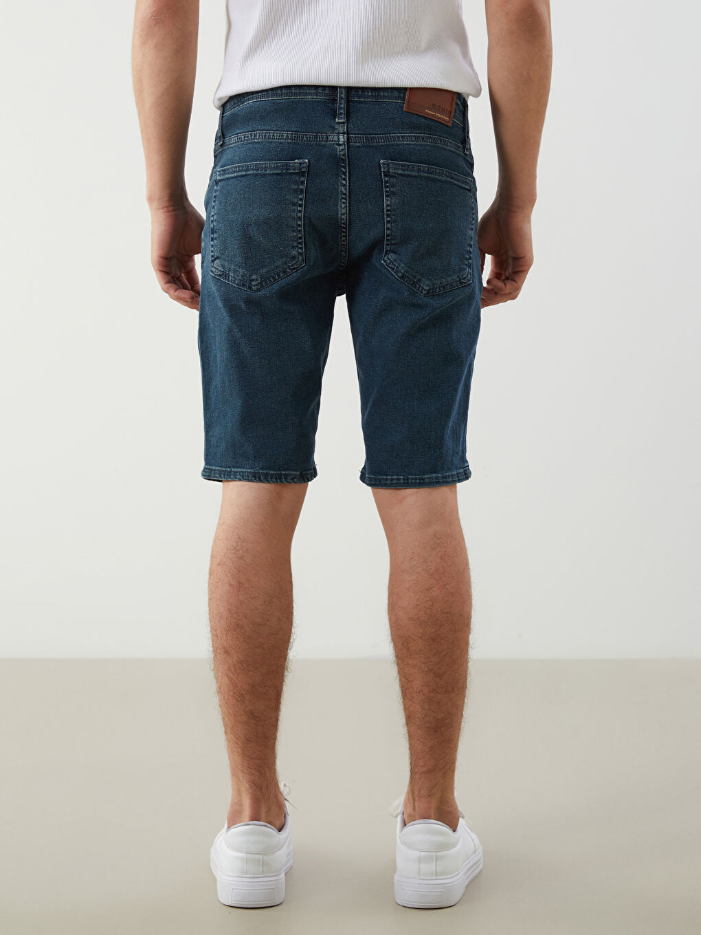 Slim Fit Mens Jean Shorts -S5KA13Z8-309