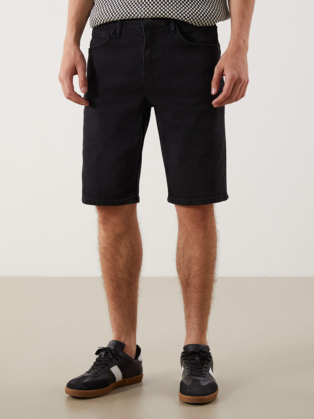 Slim Fit Men's Denim Shorts -S5KA14Z8-326