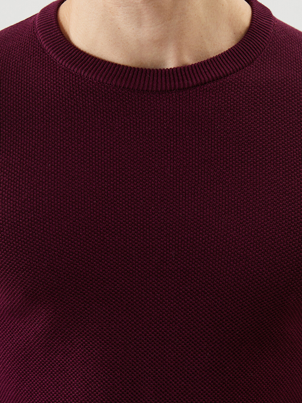Crew Neck Men's Knitwear Sweater-8