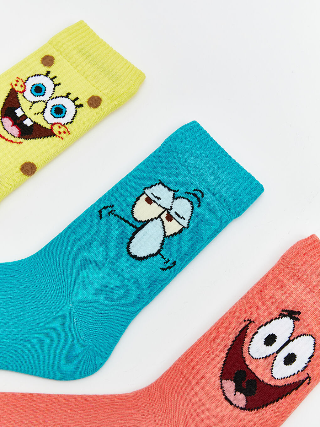 SpongeBob Printed Men's Ankle Socks 3-pack-5