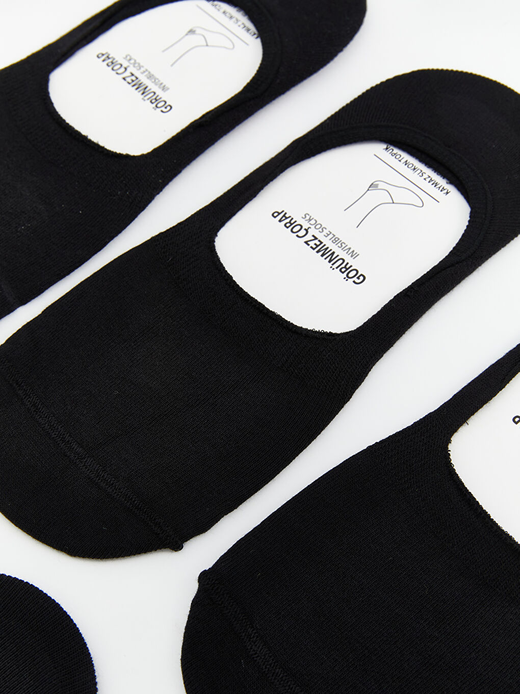 LCW ACCESSORIES Men's Invisible Socks 5 Pack -W52381Z8-HEG