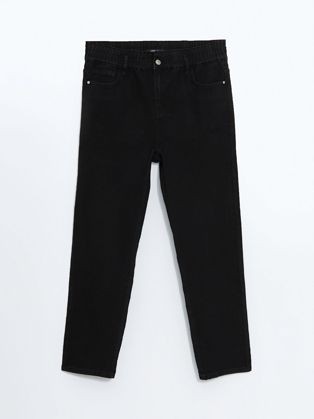 LCWAIKIKI Classic Elasticated Waist Slim Mom Women's Jeans -W52394Z8-J0F