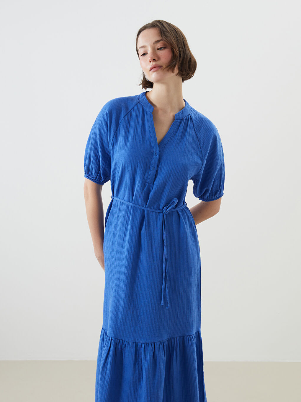 Woman BLUE Dress -S5KA34Z8-CX3