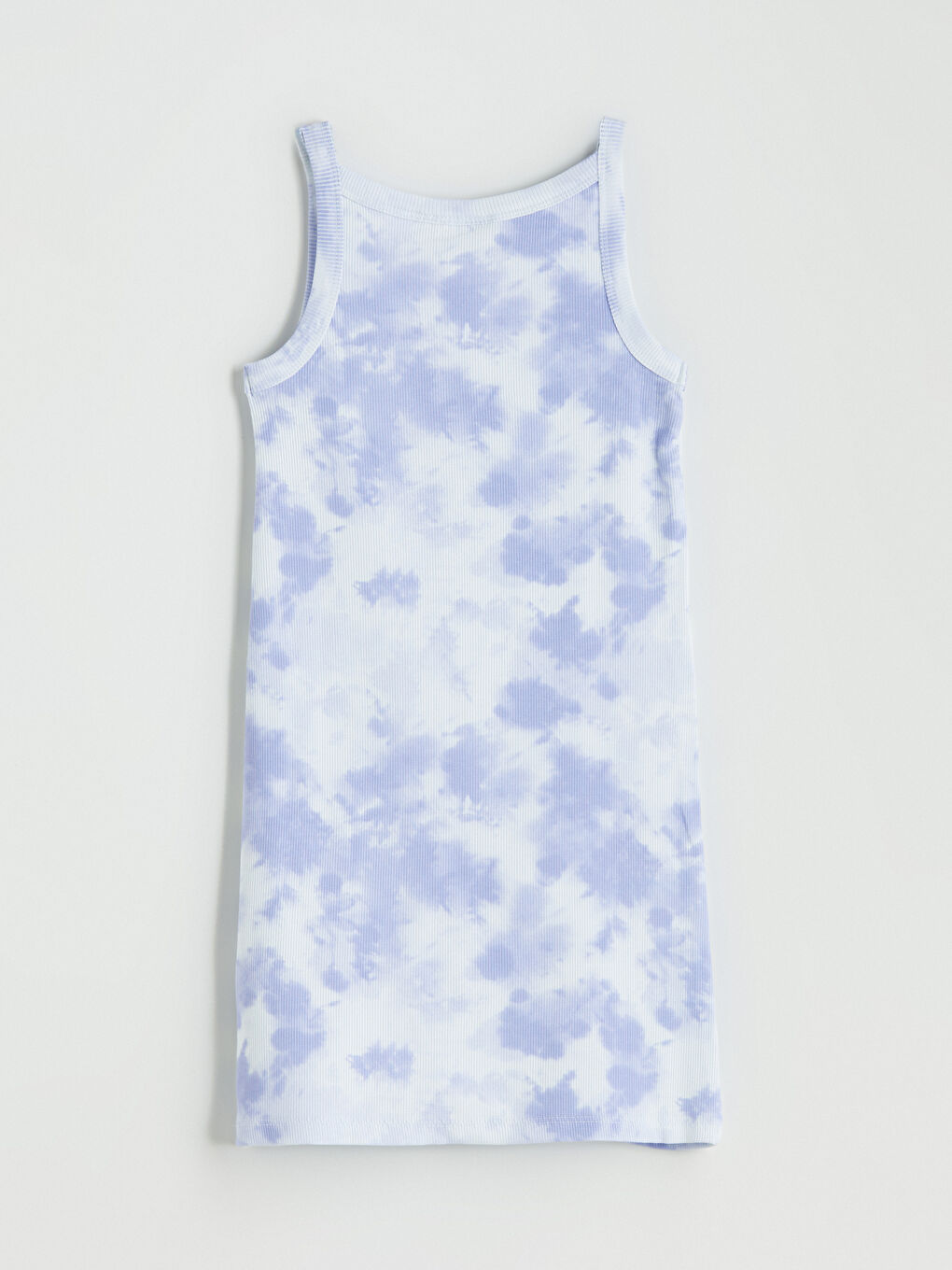 Lila Bisiklet Yaka Kuromi Baskılı Kız Çocuk Elbise-2