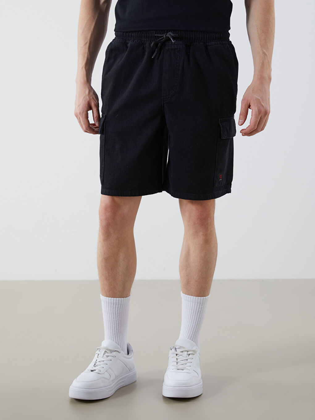 Relaxed Fit Men's Denim Shorts -S5KA81Z8-326